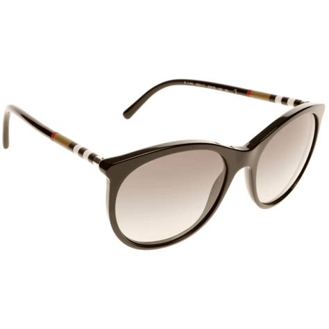 burberry be4145|Burberry BE4145 300111 Sunglasses Black .